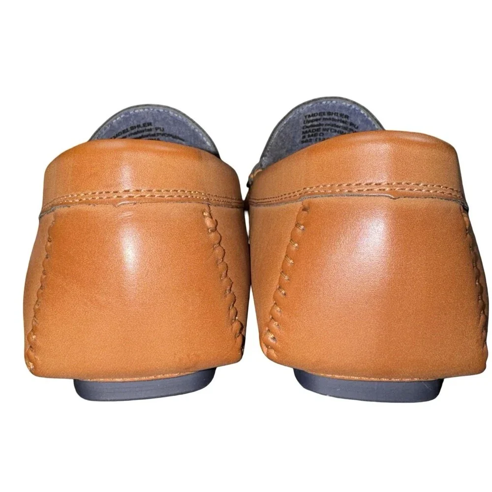 Tommy Hilfiger Size 8 M Loafer Shoes Delsher Driving Brown Soft Moccasin New